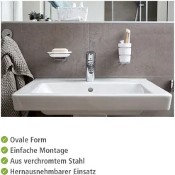 Wenko Vacuum-Loc Wand Seifenablage Milazzo