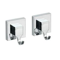 Wenko Vacuum-Loc Wandhaken Quadro 2er Set