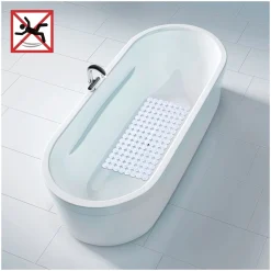 Wenko Wanneneinlage Belem weiß 67,5 x 36 cm