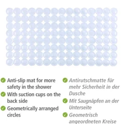 Wenko Wanneneinlage Belem weiß 67,5 x 36 cm