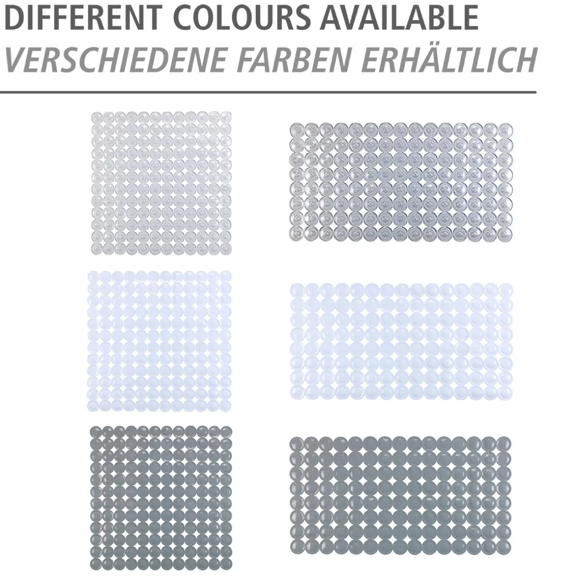 Wenko Wanneneinlage Belem weiß 67,5 x 36 cm