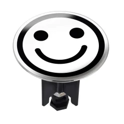 Wenko Waschbeckenstöpsel Pluggy XL Lacher weiß