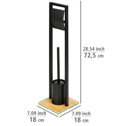 Wenko WC-Bürstenhalter Bambusa
