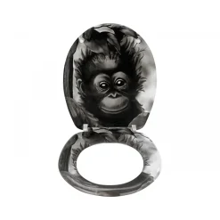 Wenko WC-Sitz Affe antibakteriell