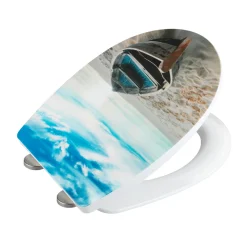 Wenko WC-Sitz Boat High Gloss Thermoplast