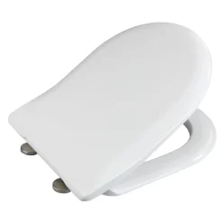 Wenko WC-Sitz Exclusive Nr 5 Weiß mit Absenkautomatik 37 x 46 cm