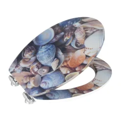 Wenko WC-Sitz Muschel 3D Effekt mit Absenkautomatik