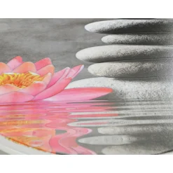 Wenko WC-Sitz Water Lily mit Relief