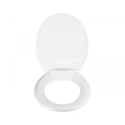 Wenko WC-Sitz Waterdrop Grau antibakteriell mit Absenkautomatik