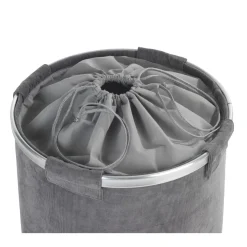 Wenko Wäschesammler Cordoba grau 68 l