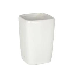 Wenko Zahnputzbecher Faro weiß