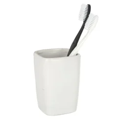 Wenko Zahnputzbecher Faro weiß