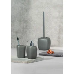 Wenko Zahnputzbecher Faro grau