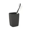 Wenko Zahnputzbecher Faro schwarz