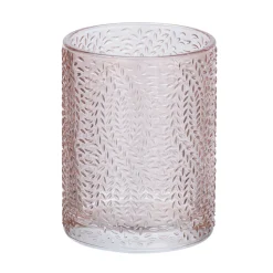 Wenko Zahnputzbecher Vetro rosa