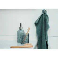 Wenko Zahnputzbecher Vetro grau