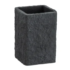 Wenko Zahnputzbecher Villata grau