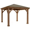 Westmann Pavillon Devon 1212 365,76x365,76x320,04cm Natur