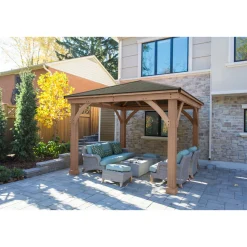 Westmann Pavillon Devon 1212 365,76x365,76x320,04cm Natur