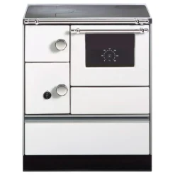 Westminster Holzherd K76-70, Farbe: Weiss, Backrohr, 7,3kW