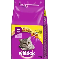Whiskas Trocken Senior mit Huhn 1,9kg