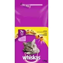 Whiskas Trocken Senior mit Huhn 1,9kg