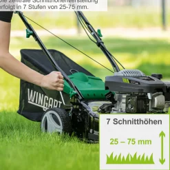 Wingart Benzin-Rasenmäher WG42-132