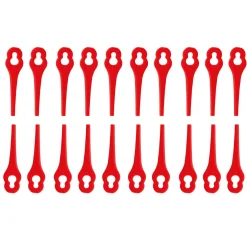 Wingart Ersatzmesser für Akku-Rasentrimmer WART 20 und RTA 20 20 Stück