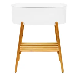 Wingart Hochbeet Gloria weiß 60 x 30 x 80 cm