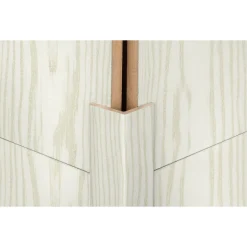 Winkelleiste Pinie weiß 2,6 m