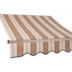 Wismar Gelenkarm-Markise Links Ausfall 300 cm Breite 400 cm