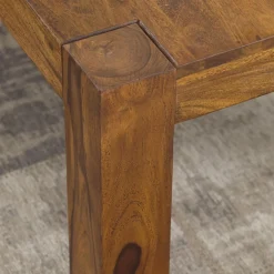 Wohnling Couchtisch „Sheesham“, 60x60 cm, Massivholz