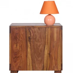 Wohnling Couchtisch „Sheesham“, 50x50 cm