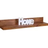 Wohnling Wandregal „Sheesham“, 110 cm