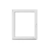 Wohnraumfenster Q 71 Premium Serie 3-Fach Verglasung 120 x 100 weiß DL