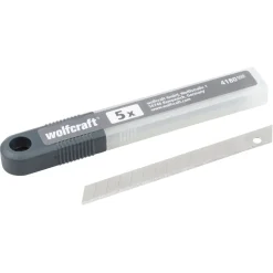 Wolfcraft 5 Abbrechklingen 9 mm