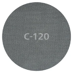 Wolfcraft 5 Haft-Schleifgitter für Gipskarton Durchmesser 225 mm Körnung 120