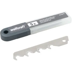 Wolfcraft 5 Haken-Abbrechklingen