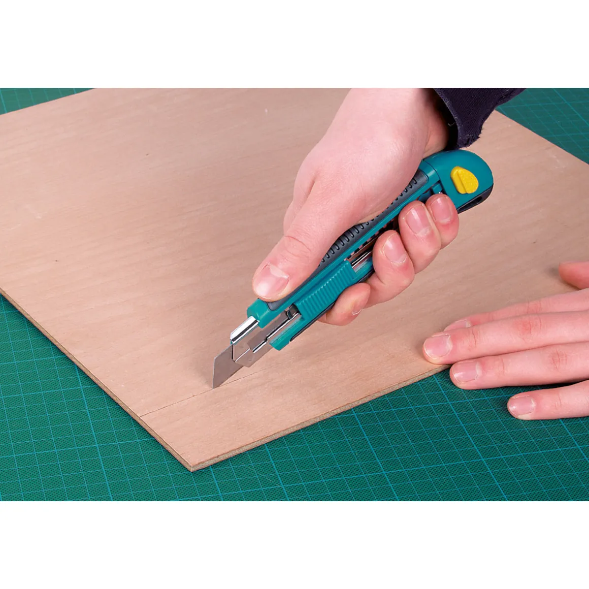 Wolfcraft Abbrechklingen-Messer Kunststoff 2K 18 mm