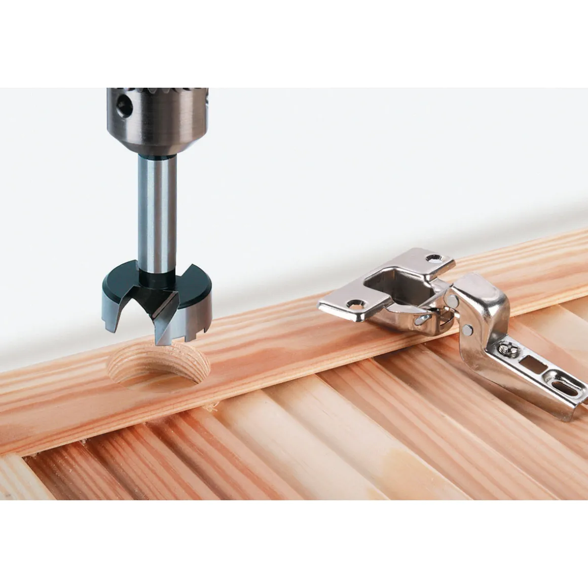 Wolfcraft Forstnerbohrer-Set 2- teilig