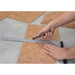 Wolfcraft Metall-Abbrechklingen-Messer 18 mm schwarze Klinge Profi-Sharp