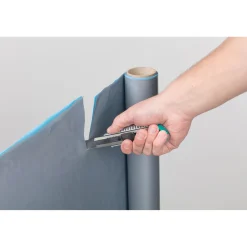 Wolfcraft Metall-Abbrechklingen-Messer 18 mm schwarze Klinge Profi-Sharp