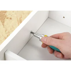 Wolfcraft Mini-Handschraubendreher mit Ratschenfunktion