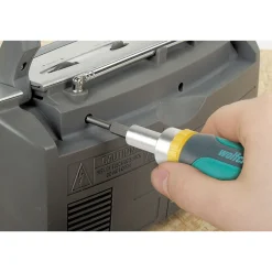 Wolfcraft Mini-Handschraubendreher mit Ratschenfunktion