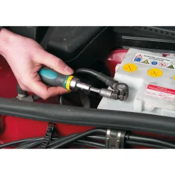 Wolfcraft Mini-Handschraubendreher mit Ratschenfunktion