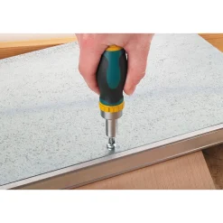 Wolfcraft Mini-Handschraubendreher mit Ratschenfunktion