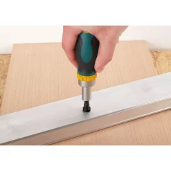 Wolfcraft Mini-Handschraubendreher mit Ratschenfunktion