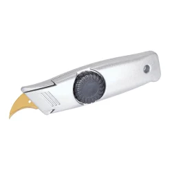 Wolfcraft Multi-Feststehklingenmesser mit Halbmondsichelklingen