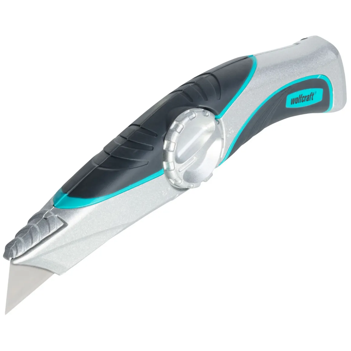 Wolfcraft Profi-Trapezklingen-Messer mit Feststehklinge