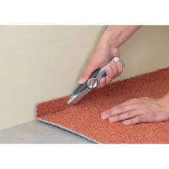 Wolfcraft Profi-Trapezklingen-Messer mit Feststehklinge